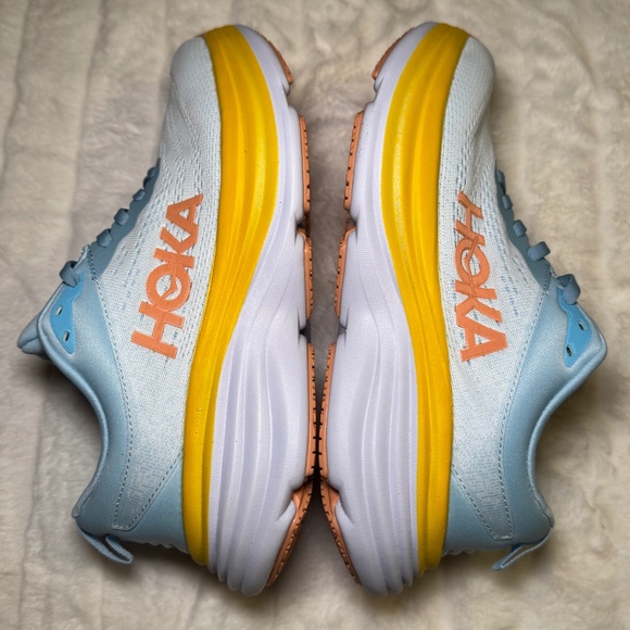 Hoka Shoes - Hoka One Bondi 8 “Summer Song” Woman’s Size 8 Running Shoes